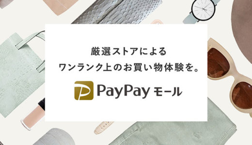 PayPayモール完全ガイド！100億円あげちゃうキャンペーンが3月31日まで延長！