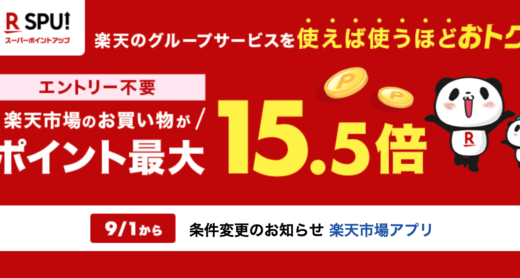 楽天SPU（エスピーユー・スーパーポイントアッププログラム）のポイント倍率と概要【2024年3月版】