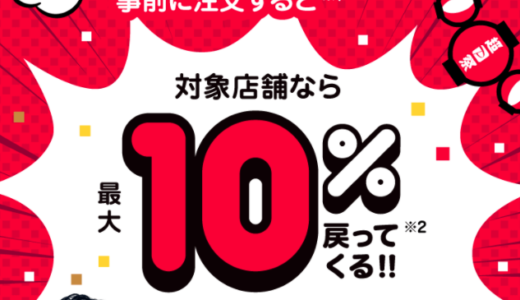 PayPay（ペイペイ）ピックアップが超お得！2021年11月28日（日）まで対象店舗で最大20%戻ってくる