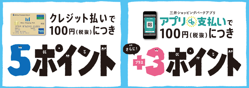 三井ショッピングパークカードでお得に