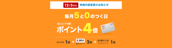 22024年5月10日（金）は楽天カードでお得