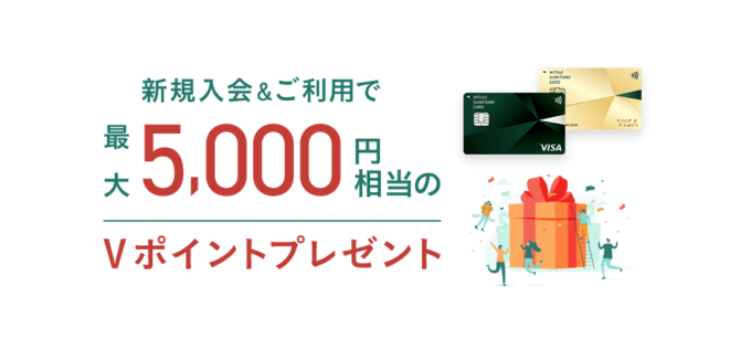 三井住友カード新規入会特典と重複不可
