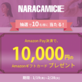 ナラカミーチェ（NARACAMICIE）×Amazon Pay（アマゾンペイ）