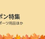 Amazon 秋のクーポン特集が実施中！2023年9月4日（月）まで