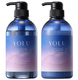 【YOLU】カームナイトリペア シャンプー&トリートメント／ネロリ&ピオニーの香り